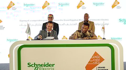 The Grand Egyptian Museum And Schneider Electric Partners To Promote Sustainability