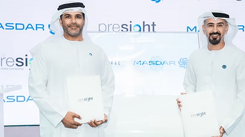 Masdar and Presight Sign Agreement to Develop AI Asset Management Tool