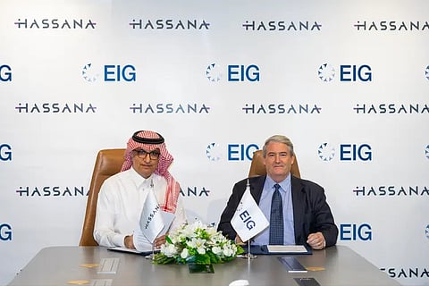 Hassana Investment Company and EIG sign MoU for Collaboration on Middle East Energy Transition Projects