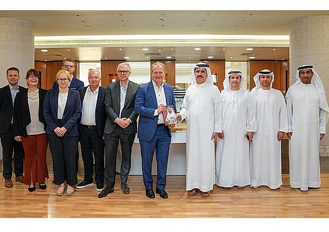 H.E. Saeed Al Tayer Welcomes Minister of Environment, Energy and Climate of Hamburg, Germany