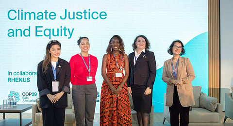 Panel Session on “Climate Justice and Equity” Held in COP29 Green Zone