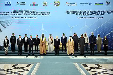 HRH Prince Abdulaziz bin Salman Al-Saud Inaugurates 3 Renewable Energy Projects in Uzbekistan