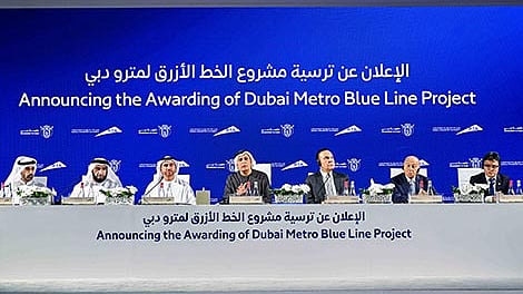 Dubai's RTA Awards US$5.6 Billion Contract for Metro Blue Line Project