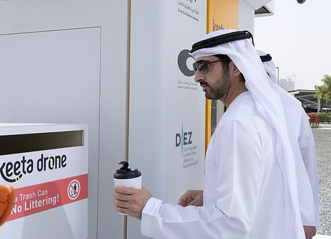 H.H. Hamdan bin Mohammed Launches Middle East’s First-of-its-kind Drone Delivery System