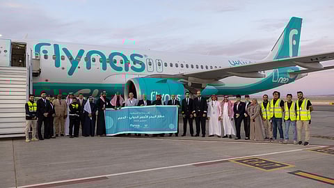 Red Sea International Airport Welcomes First flynas Flight from Dammam