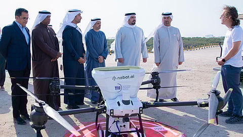 Abu Dhabi Showcases Innovative Use of Drones to Plant Mangroves in Bahrain