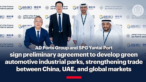 Building the Green Highway: AD Ports Group and SPG Yantai Port Forge China–UAE Automotive Alliance