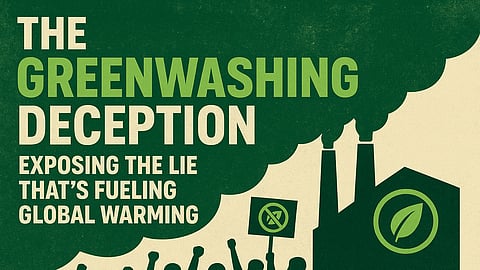 The Greenwashing Deception: Exposing the Lie That’s Fueling Global Warming