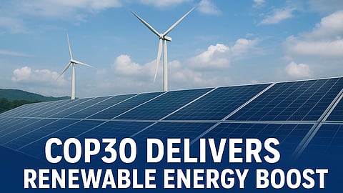 COP30 Delivers Renewable Energy Boost but Falls Short on Fossil-Fuel Phaseout