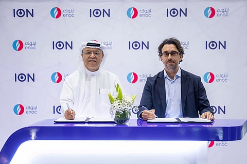 ION and ENOC Partner to Roll Out Fast EV Chargers Across Sharjah