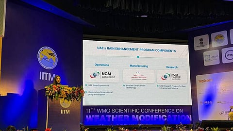 UAEREP Showcases Global Leadership in Weather Modification at 11th WMO Conference in India