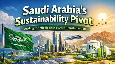 Saudi Arabia’s Sustainability Pivot: How the Kingdom Is Redrawing the Middle East’s Green Future