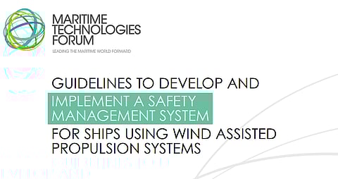 MTF Releases New Guidelines to Enhance Safety for Wind-Assisted Ships