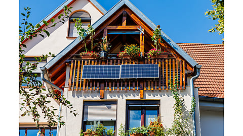 Balcony solar