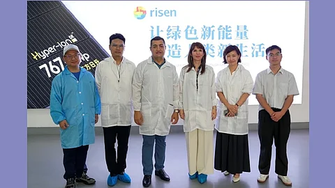Risen Energy join hands with Uzbekistan's Power Company
