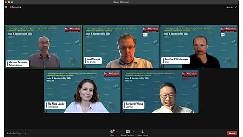 TaiyangNews’ Conference On Solar & Sustainability 2024: ESG Topics High On Leading Manufacturers’ Agenda