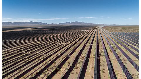 Large Scale Solar Plant