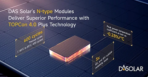 DAS Solar n-type module TOPCon 4.0 Plus