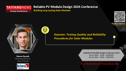 TaiyangNews Virtual Conference Kiwa PI Berlin