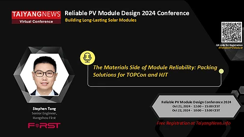 TaiyangNews Reliable PV Module Design Conference