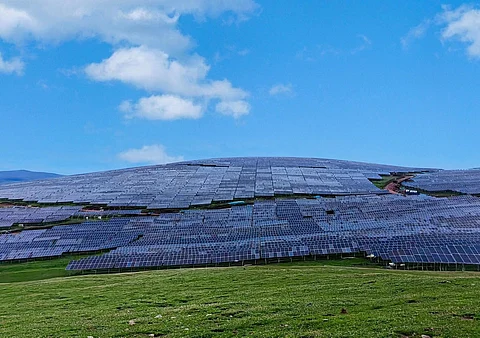 Trinasolar Jinsha river plateau solar project - TaiyangNews China Solar PV News