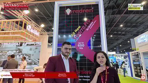 TaiyangNews interviews Redren at REI Expo 2024