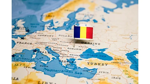 Romania Map