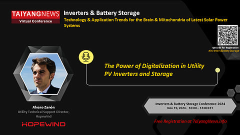 aiyangNews Inverters & Battery Storage Virtual Conference