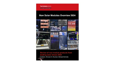 New Solar Modules Overview 2024 Report