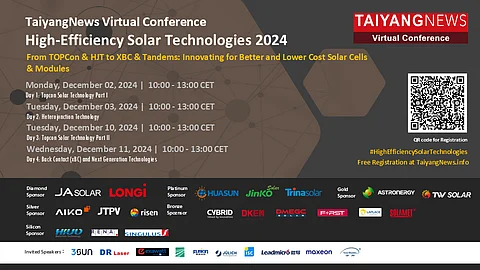 Day 4 Live Blog- Dec. 2/3 & 10/11, 2024: High-Efficiency Solar Technologies 2024
on XBC and next generation technologies