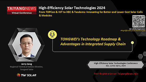 Tongwei at TaiyangNews Conference