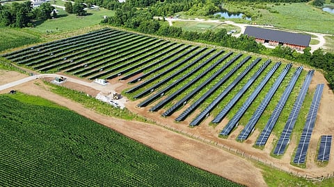 Community solar, Small-scale solar power plant