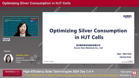 Fusion discussed new low-silver content paste offerings and its engineering.