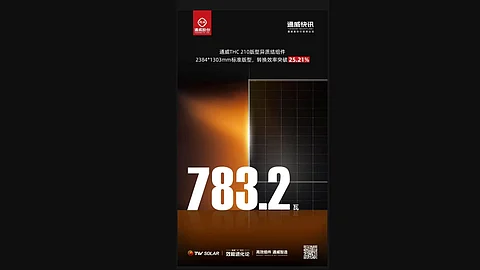 Tongwei’s THC 210 HJT module