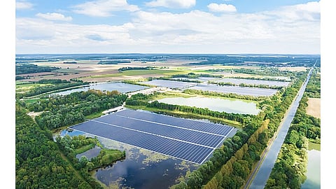 Floating Solar Plant