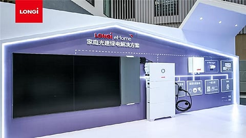 LONGi Unveils eHome home PV Building Green Power Solution