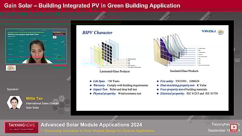 BIPV modules are of two types.