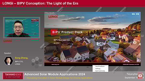 Song Zhang is presenting at the conference.