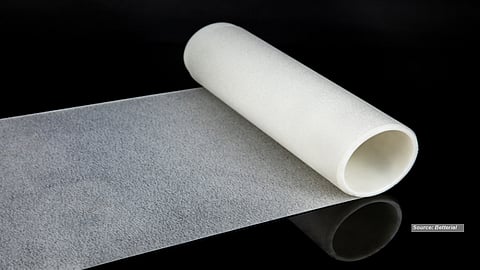 UV Protection vs. Light Efficiency: B610HP absorbs over 80% of UV for protection, while the B601P limits UV absorption to < 30% for better light efficiency, catering to different module needs. (Photo Credit: Betterial)