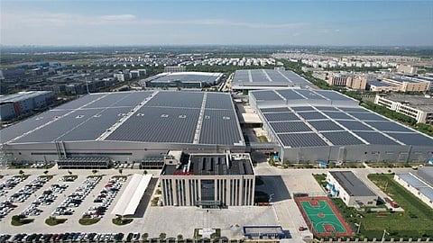 LONGi Jiaxing base named dual lighthouse & zero-carbon factory