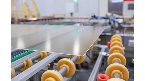 Solar Glass Production