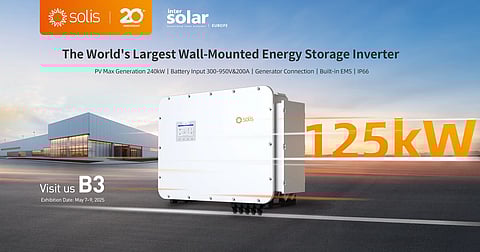 Solis's new hybrid inverter.