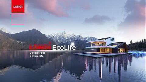 LONGi's latest product at Intersolar 2025.