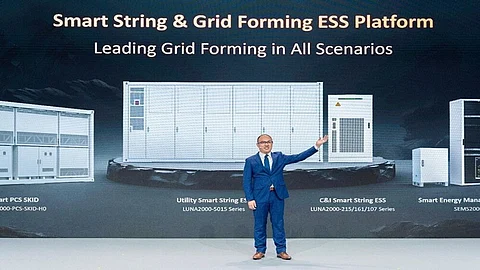 Huawei's grid-forming technology based ESS product.