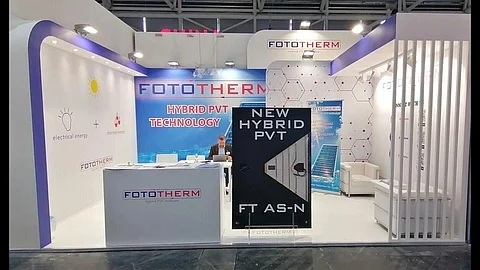 FOTOTHERM's latest hybrid PVT module.