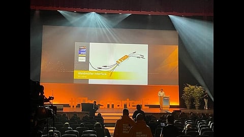 Weidmüller's latest PV Inline compact SPD device.