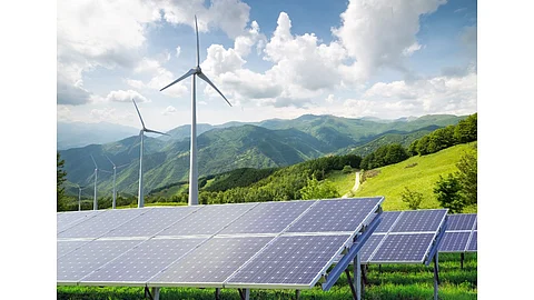 Solar and wind project
