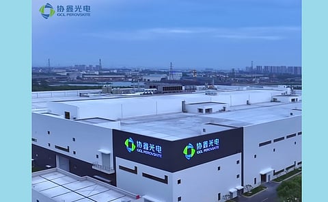 GCL Pervoskite facility