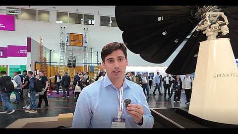 SmartFlower Solar's innovative solar product.