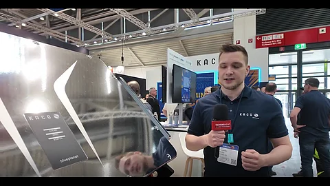 KACO's latest 360 kW string inverter.